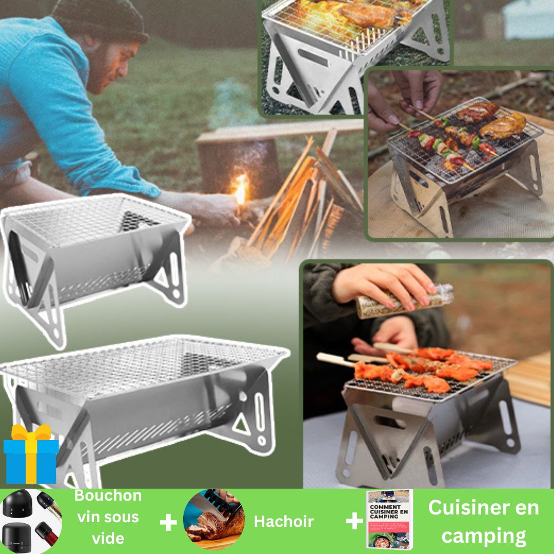 BARBECUE PORTABLE | FlexiGrill™ - Explorer Zen